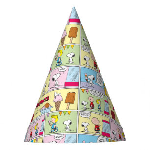 Charlie Brown, Snoopy & Sally Ice Cream Party Hat