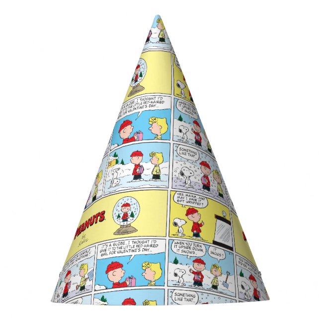 Charlie Brown | Snow Globe Party Hat (Front)
