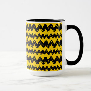 Charlie Brown Zig Zag Pattern Mug