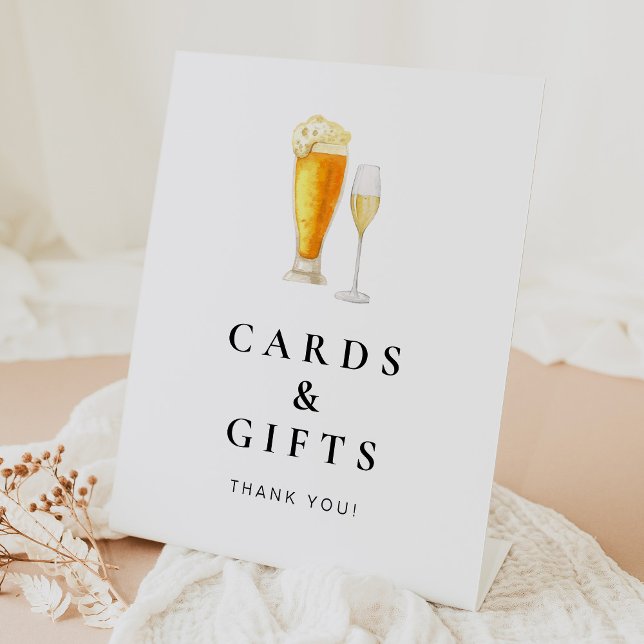 CHARLIE Bubbles & Brews Cards & Gifts Sign (Creator Uploaded)