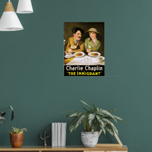 Charlie Chaplin/The Immigrant Poster