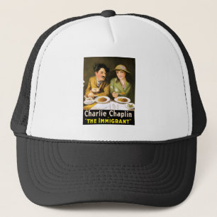 Charlie Chaplin/The Immigrant Trucker Hat