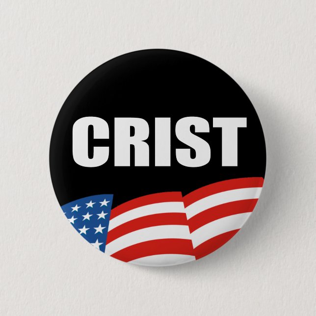 CHARLIE CRIST Election Gear 6 Cm Round Badge (Front)