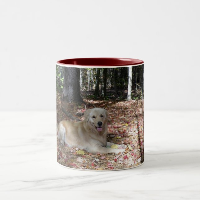 Charlie - Fall Two-Tone Coffee Mug (Center)