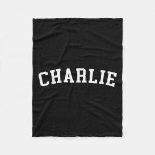 Charlie fleece blanket