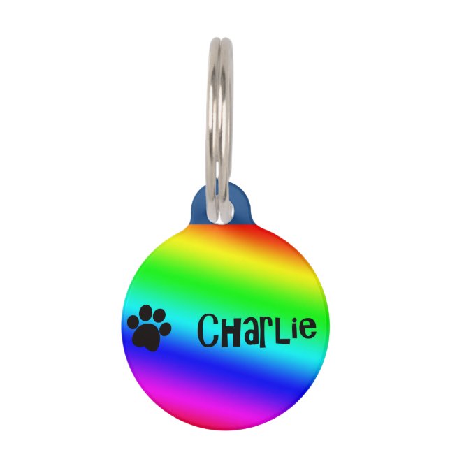 Charlie Pet Tag (Back)