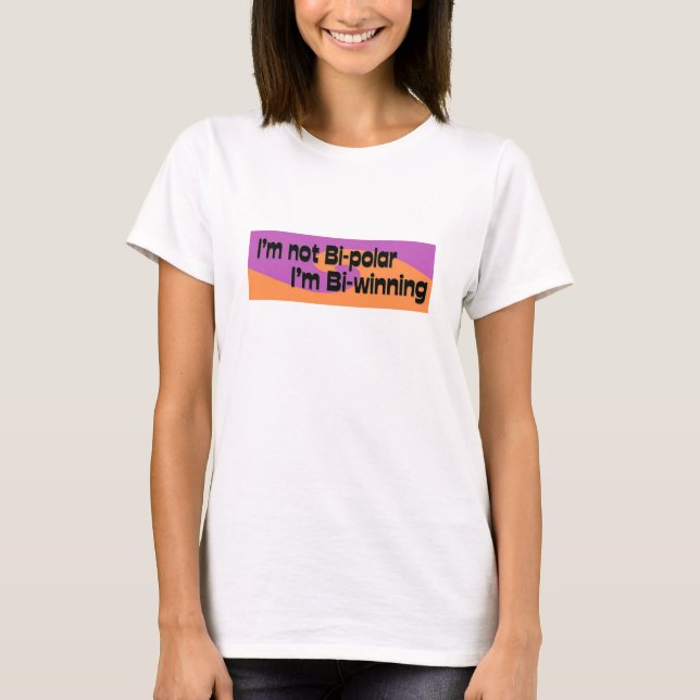 Charlie Sheen Quote Womens Tee (Front)