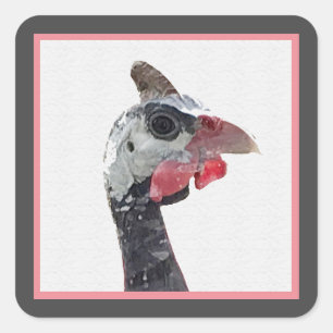 Charlie Square Sticker