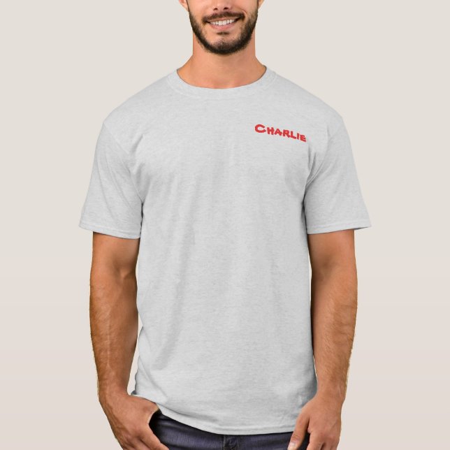 Charlie T-Shirt (Front)