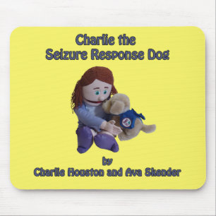 Charlie The Seizure Response Dog Mouse Pad