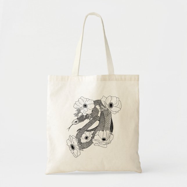 Charlie the Snake Tote Bag (Front)