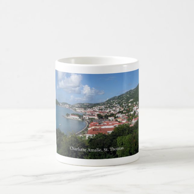Charlotte Amalie, St. Thomas Coffee Mug (Center)