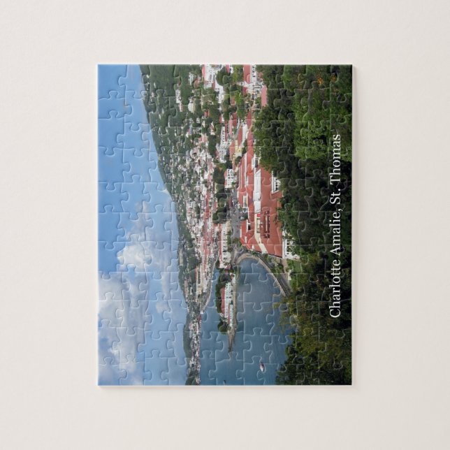 Charlotte Amalie, St. Thomas U.S.V.I. Jigsaw Puzzle (Vertical)