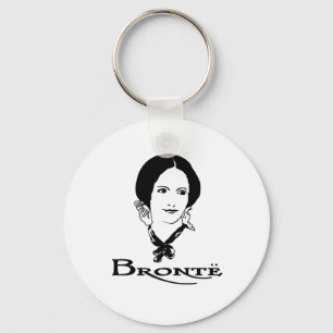 Charlotte Bronte Key Ring