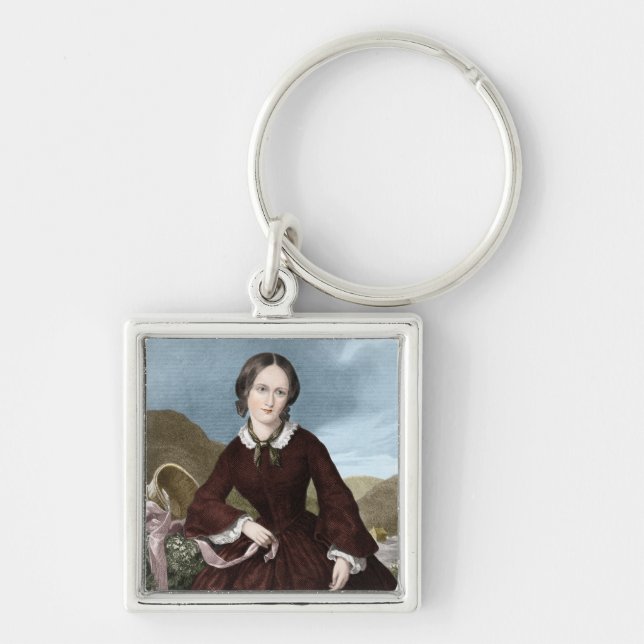 Charlotte Bronte Key Ring (Front)