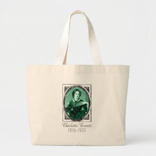 Charlotte Brontë Large Tote Bag