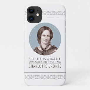 Charlotte Bronte Portrait and Quote Case-Mate iPhone Case