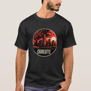 Charlotte City North Carolina USA T-Shirt