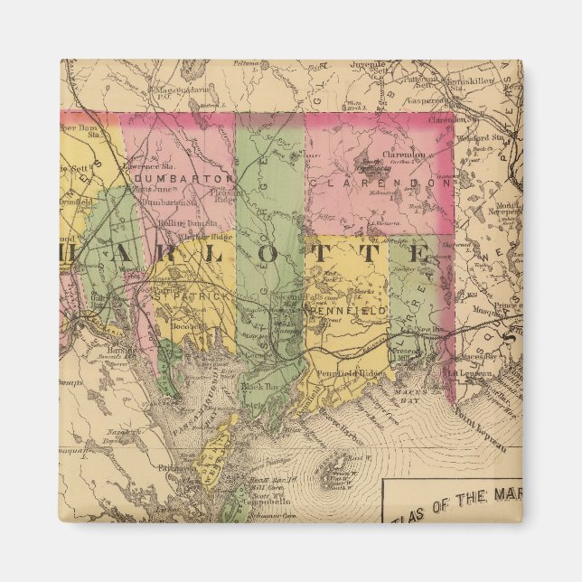 Charlotte Co, NB Magnet (Front)