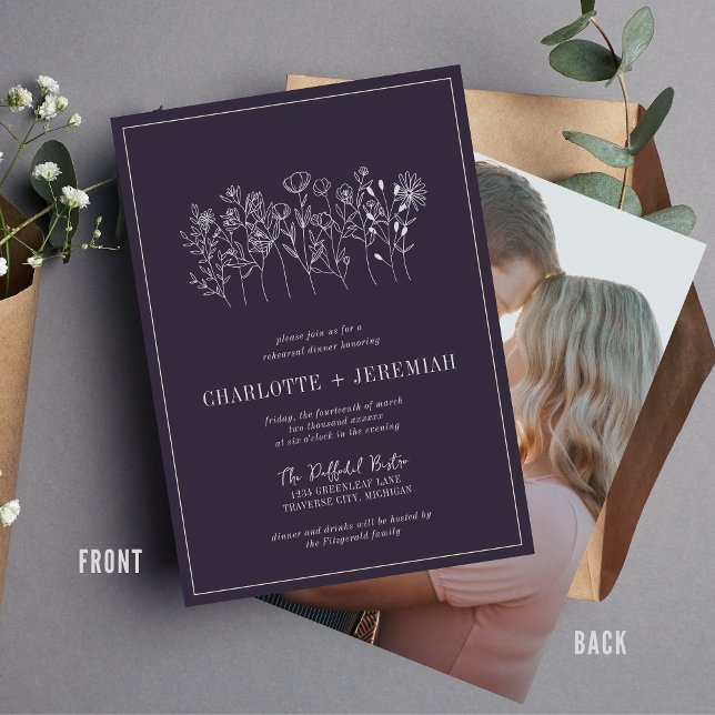 Charlotte | Curated Colour | Rehearsal Dinner Invitation (Creator Uploaded)