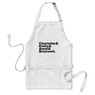 Charlotte Emily Anne Branwell   Bronte Siblings Standard Apron