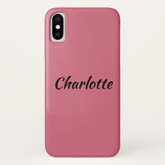Charlotte from orphan Black character name Case-Mate iPhone Case (Back)