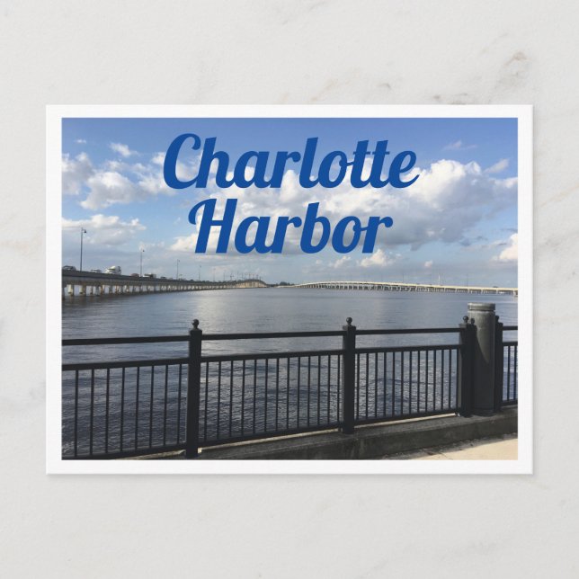 Charlotte Harbour Punta Gorda Florida Postcard (Front)
