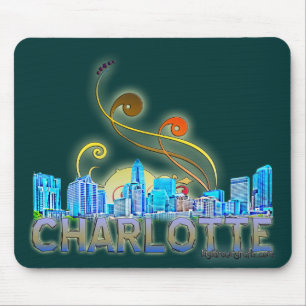 charlotte, nc mouse pad