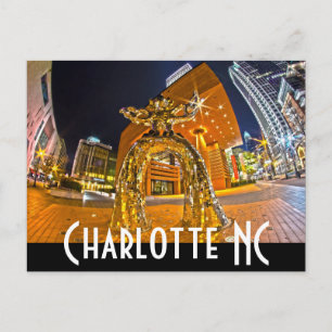 Charlotte NC Postcard