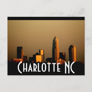 Charlotte NC Postcard