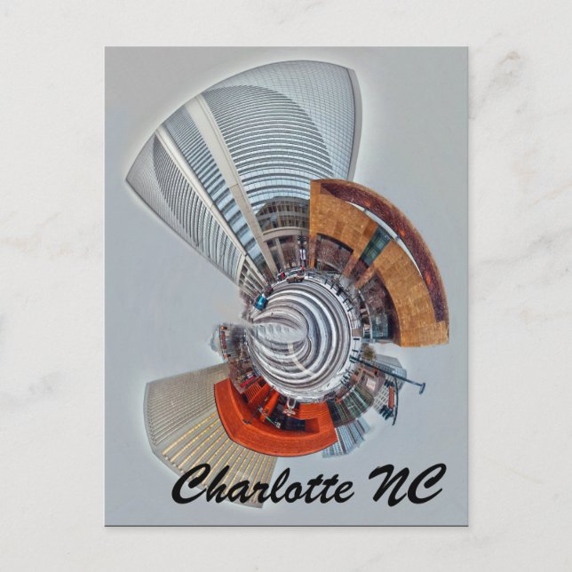 Charlotte NC Postcard (Front)