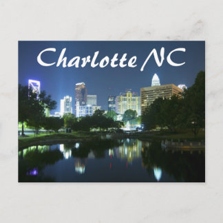 Charlotte NC Postcard