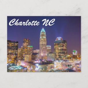 Charlotte NC Postcard