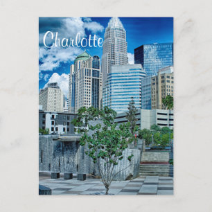 Charlotte NC Postcard