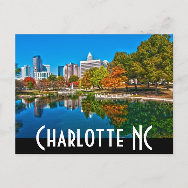 Charlotte NC Postcard (Front)
