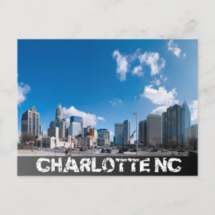 charlotte nc postcard