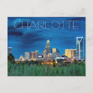 Charlotte NC Postcard