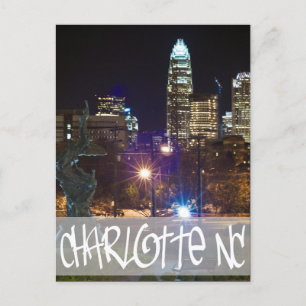 charlotte nc postcard