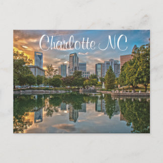 Charlotte NC Postcard