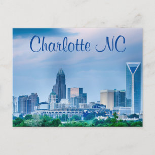Charlotte NC Postcard