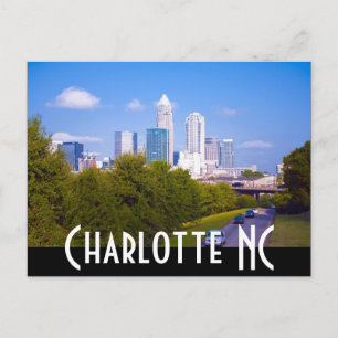 Charlotte NC Postcard