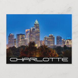 Charlotte NC Postcard