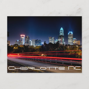 Charlotte NC Postcard