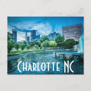 Charlotte NC Postcard