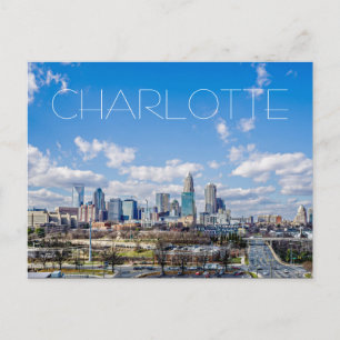 Charlotte NC Postcard
