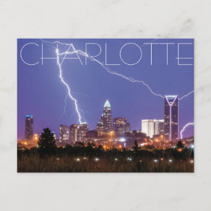 Charlotte NC Postcard
