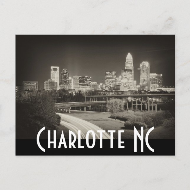 Charlotte NC Postcard (Front)