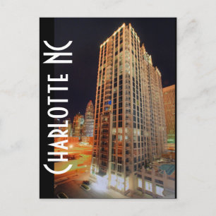 Charlotte NC Postcard