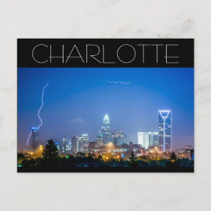 Charlotte NC Postcard
