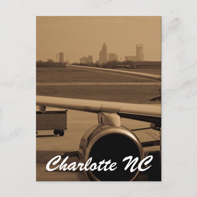Charlotte NC Postcard (Front)